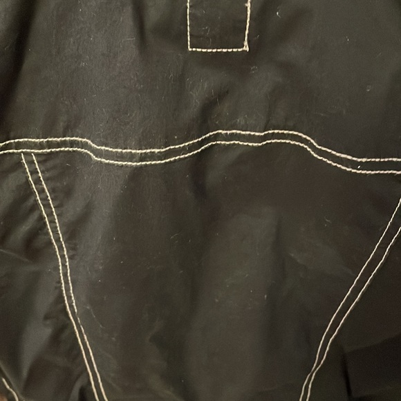 New Vintage Gap women’s black jeans jacket. Size S. stretch. Adjustable bottom - Picture 7 of 11